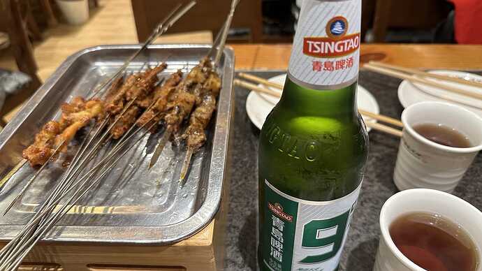 中国式の焼肉
