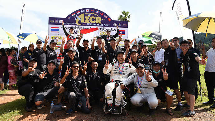 FIA公認ラリー競技で優勝。おめでとうございます！