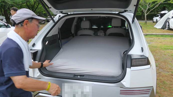 エアコンの効いた車内で快眠できます。