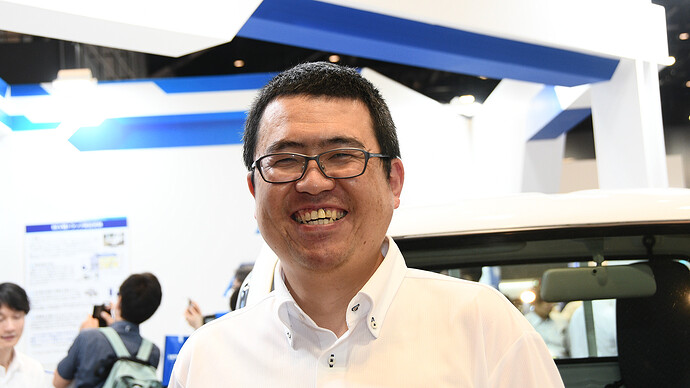 スズキBEVソリューション本部の後藤裕太氏。