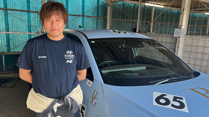 初参戦の加藤選手。