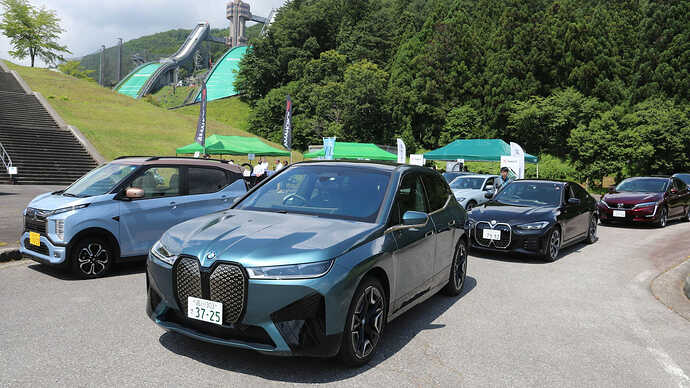 今年の試乗車はBMWが多かった。