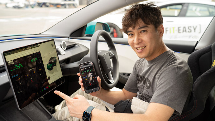 自作アプリでデータを把握。表彰台をGETしたモンド選手。