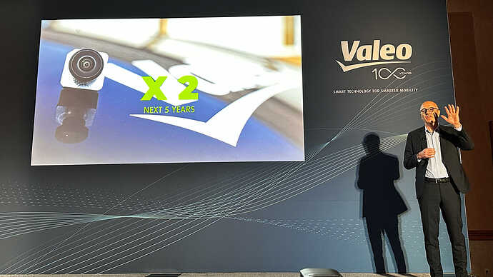 Valeo CEO Christophe Perillat.