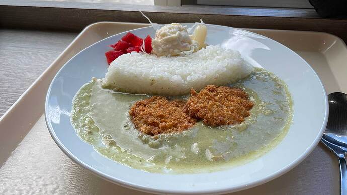おいしい黒部ダムカレー、いただきました。