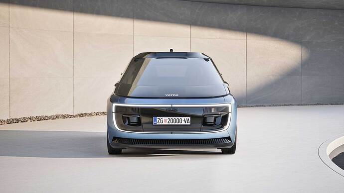 リマックの高級ロボタクシー「Vernu（ヴェルヌ）」（出典：Rimac）