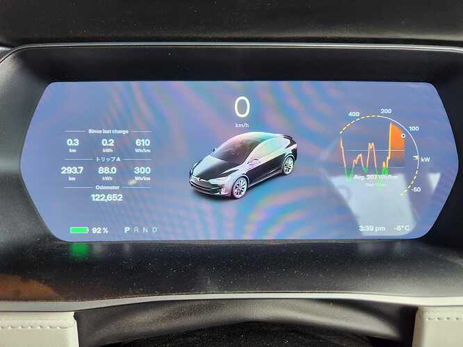 電気自動車テスラ『モデルX』で冬の奥志賀と軽井沢スキー／快適な経路