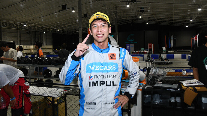 第5戦、第6戦と連勝したITOCHU ENEX WECARS TEAM IMPULの三村壮太郎選手。