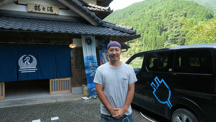 ご主人の土山大典さん。