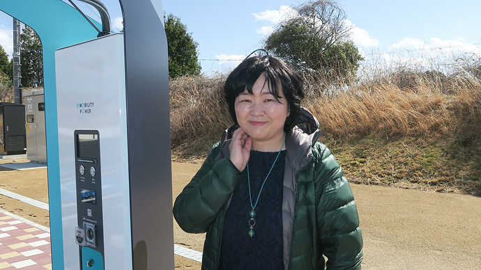 e-Mobility Powerの四ツ柳社長。