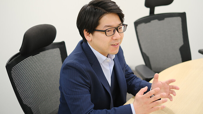 代表取締役副社長の中川耕輔氏。