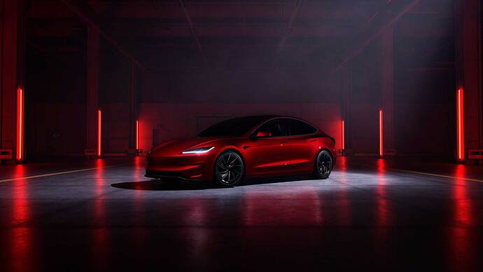 モデル3パフォーマンス（画像：Tesla, Inc.）