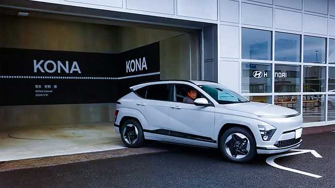 納車セレモニーを終えて出発！  Photo by 古川さん。
