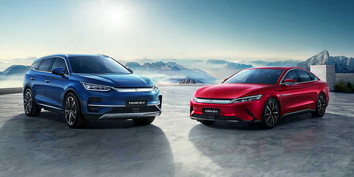 BYD Tang & Han EV.