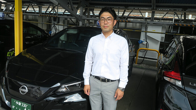 大和自動車交通立川株式会社の澤田康太郎社長。