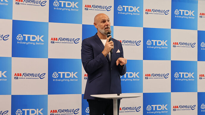 ドッズ氏はTDKが社会変革やイノベーションへの思いを共有できるパートナーであることを強調しました。
