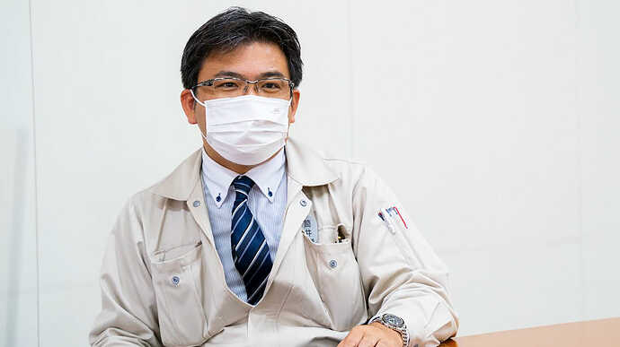 筒井基好社長。