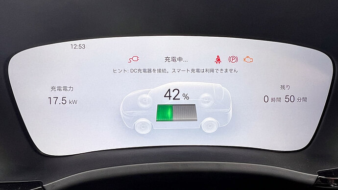 確認できた出力は約18kW。