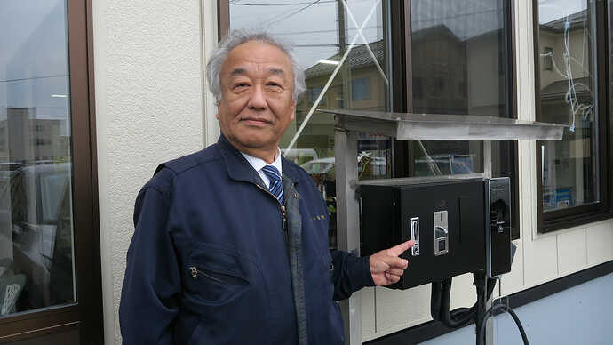 新井電機社長で新潟県自動車電装品整備商工組合理事長の新井康祐さん。