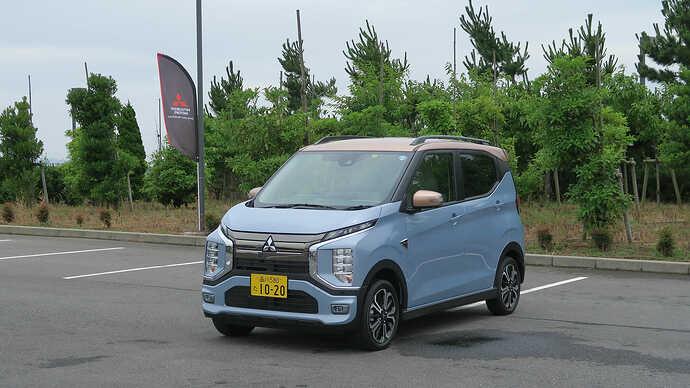 eKクロスEV試乗会は浦安市内のホテルを拠点に開催。