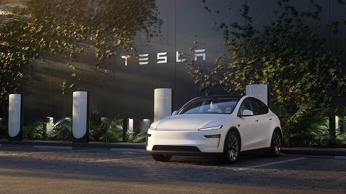 新型モデルY（出典：Tesla, Inc.）