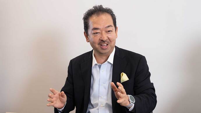 杉本容一さん。