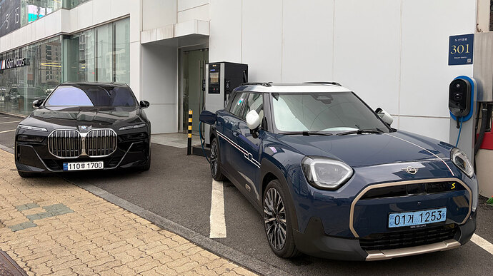 BMWは人気ブランドの一つ。