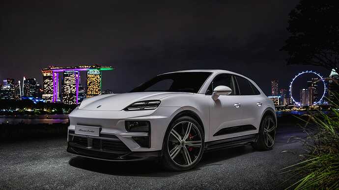 先日シンガポールで発表になった新型EVマカン。