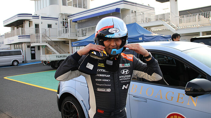 初参戦のEV-GPは悔しい結果だった加藤選手。