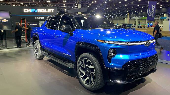 Chevrolet Silverado EV Pickup.
