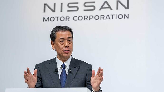 日産の内田誠社長。