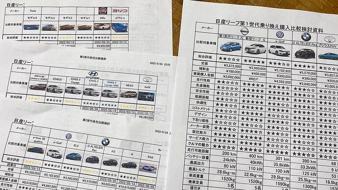 取材用に急遽プリントアウトしたのが暫定版だったのでエラーが出ているところがあったりしますが、検討項目の緻密さがわかります。
