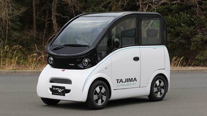 2021年2月に発表された独自開発＆日本製の超小型EV（関連記事）。