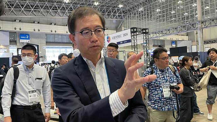 谷中壯弘さん。