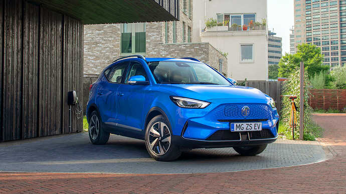 MG ZS EV（MG公式サイトから引用）