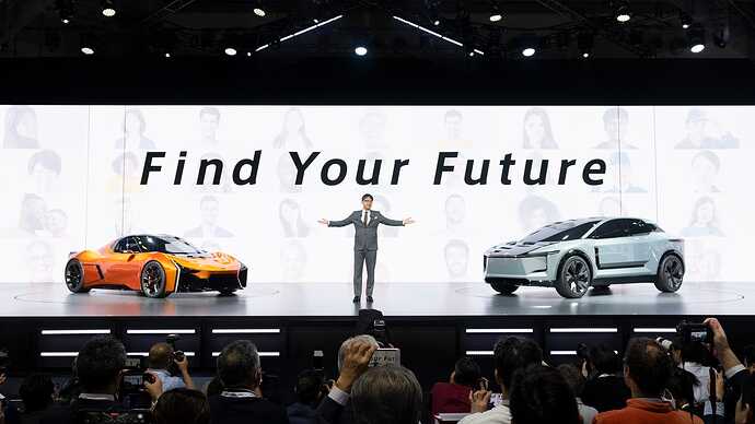ジャパンモビリティショー2023にて。
