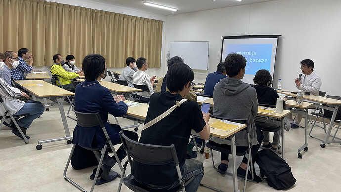 参加いただいたみなさま、ありがとうございました！（撮影／再エネ協同基金スタッフ）