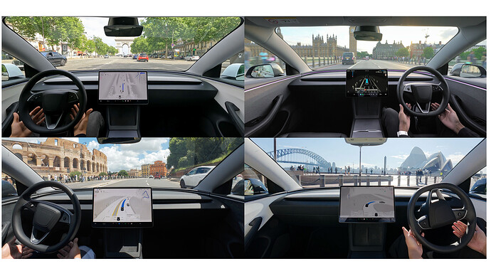 世界展開が進むFSD自動運転（テスラIR資料より）