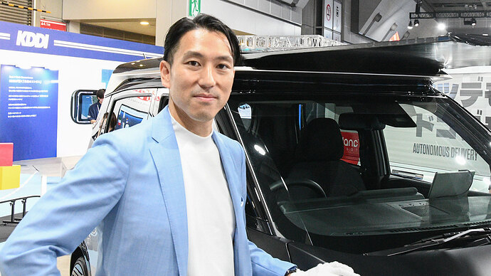プロジェクトリーダーの井上潤一さん。
