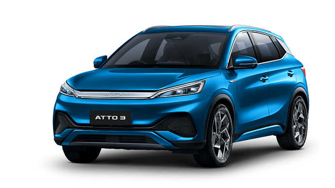 BYD ATTO3（公式サイトから引用）
