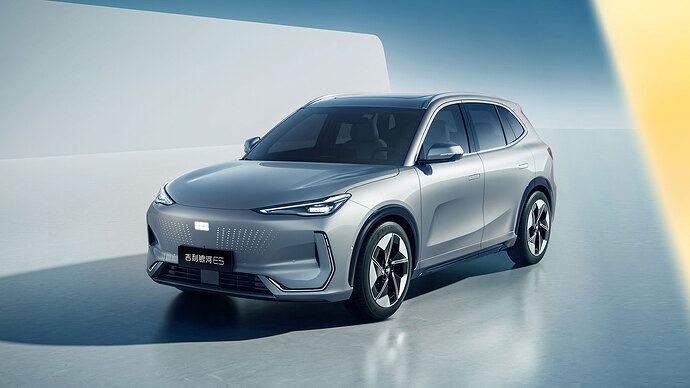 Geely Galaxy E5（Geelyの公式サイトより引用）