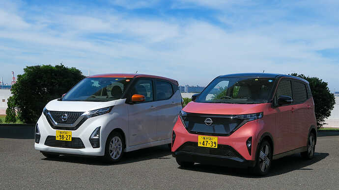 いや、デイズもいい軽自動車なのですが。サクラ＆eKクロスEVは軽自動車というカテゴリーを超えています。