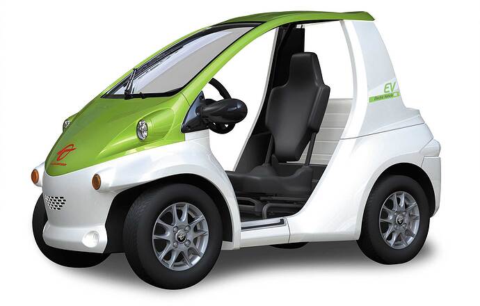 トヨタ車体『コムス』。
