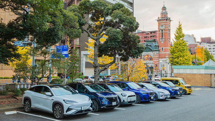 日本EVフェスティバル2025にて