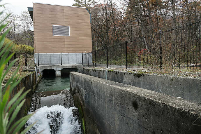 平川小水力発電所