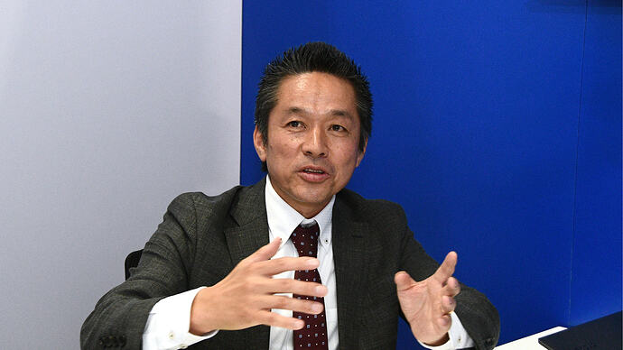 Desay SV Automotive Japan代表取締役の川崎高輔氏。