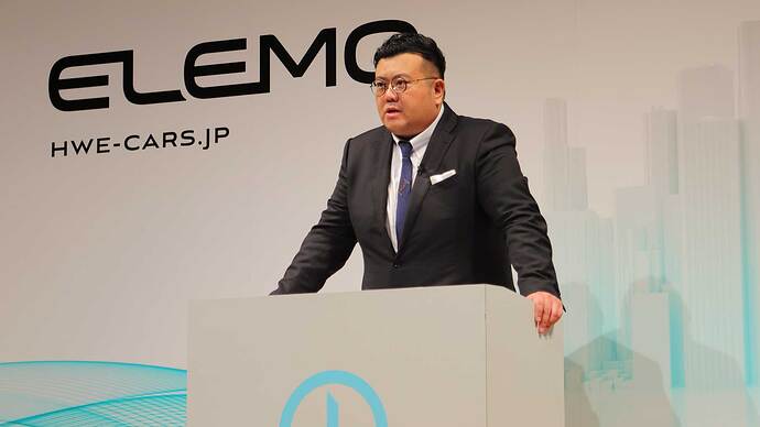 HW ELECTROの蕭偉城社長。