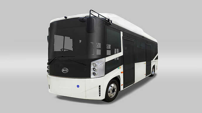 導入予定の小型電気バス『J6』（BYDジャパンウェブサイトより引用）