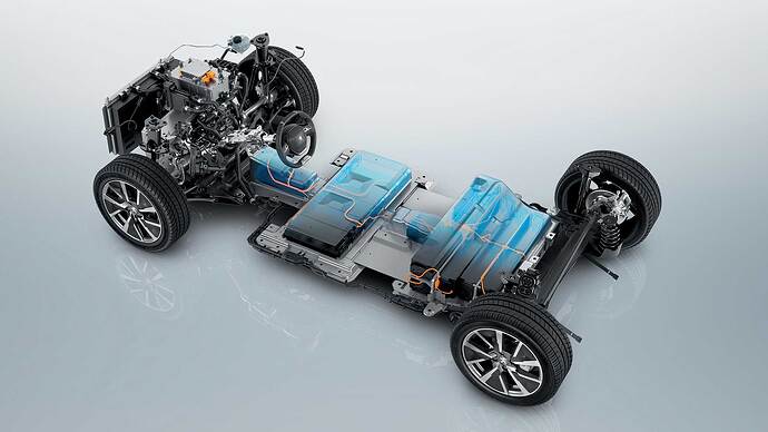 今回試乗したPHEV5モデル共通のプラットフォーム（画像：グループPSAジャパンプレスリリース）