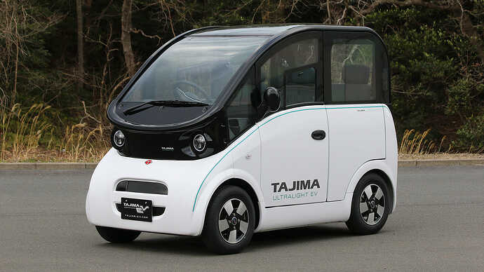 開発中の超小型EV。